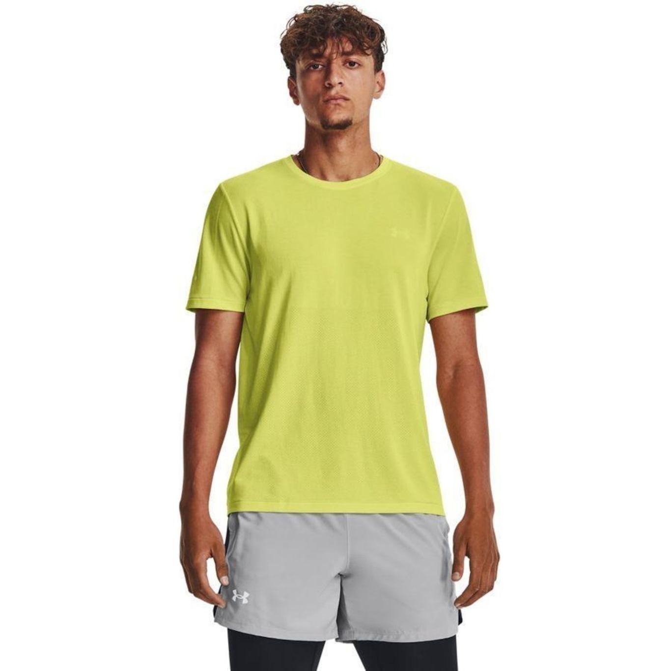 Camiseta de Treino Masculina Under Armour Seamless Stride - Foto 1