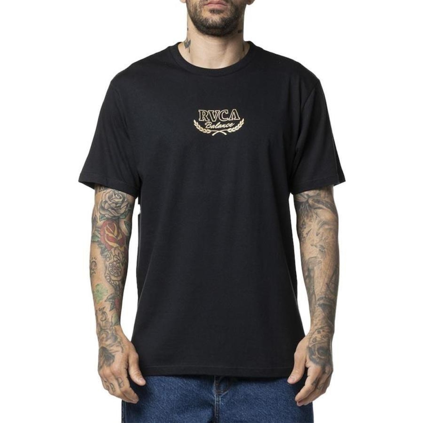 Camiseta Rvca Laurels - Masculina - Foto 1