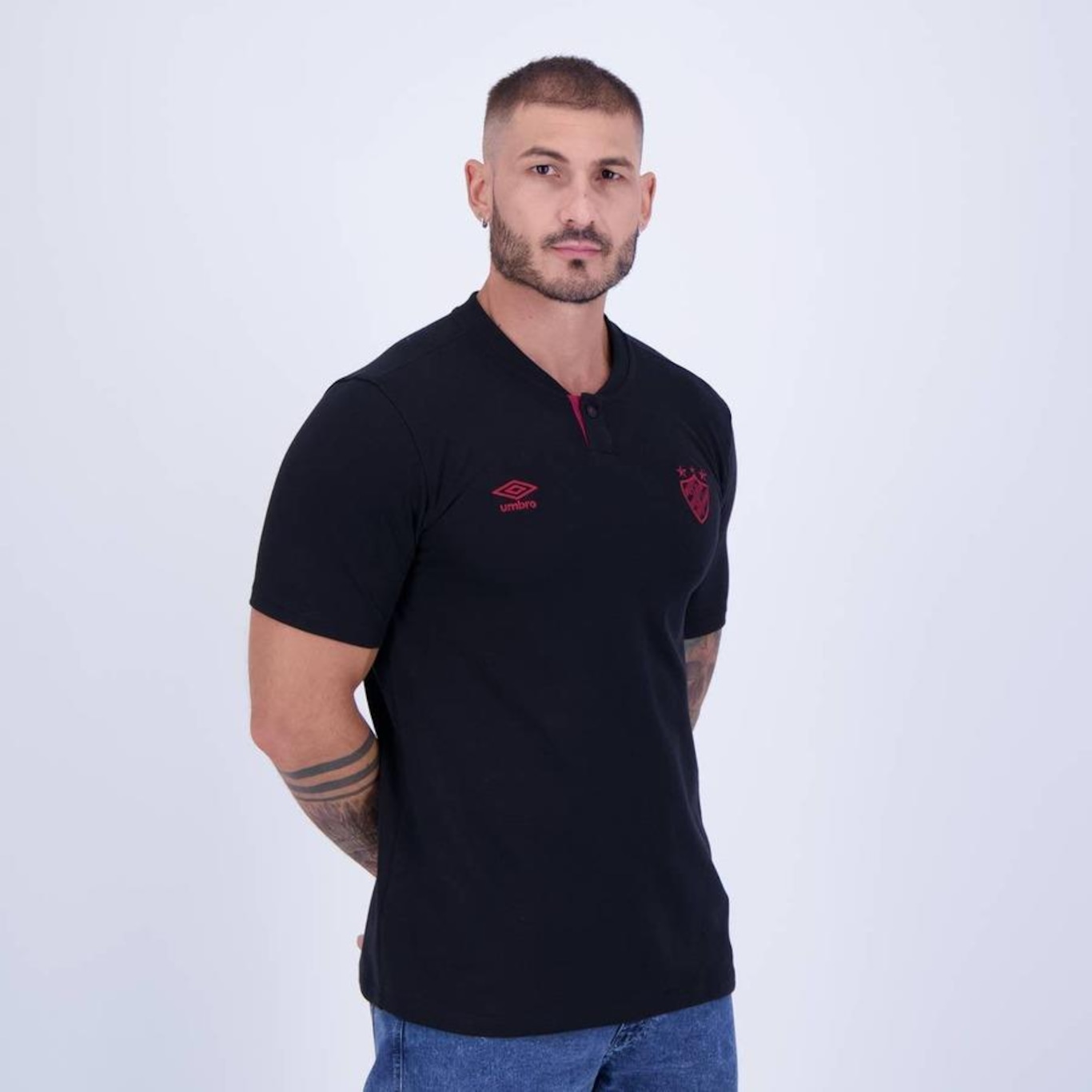 Camisa Polo Umbro Sport Recife Viagem 2024 - - Foto 2