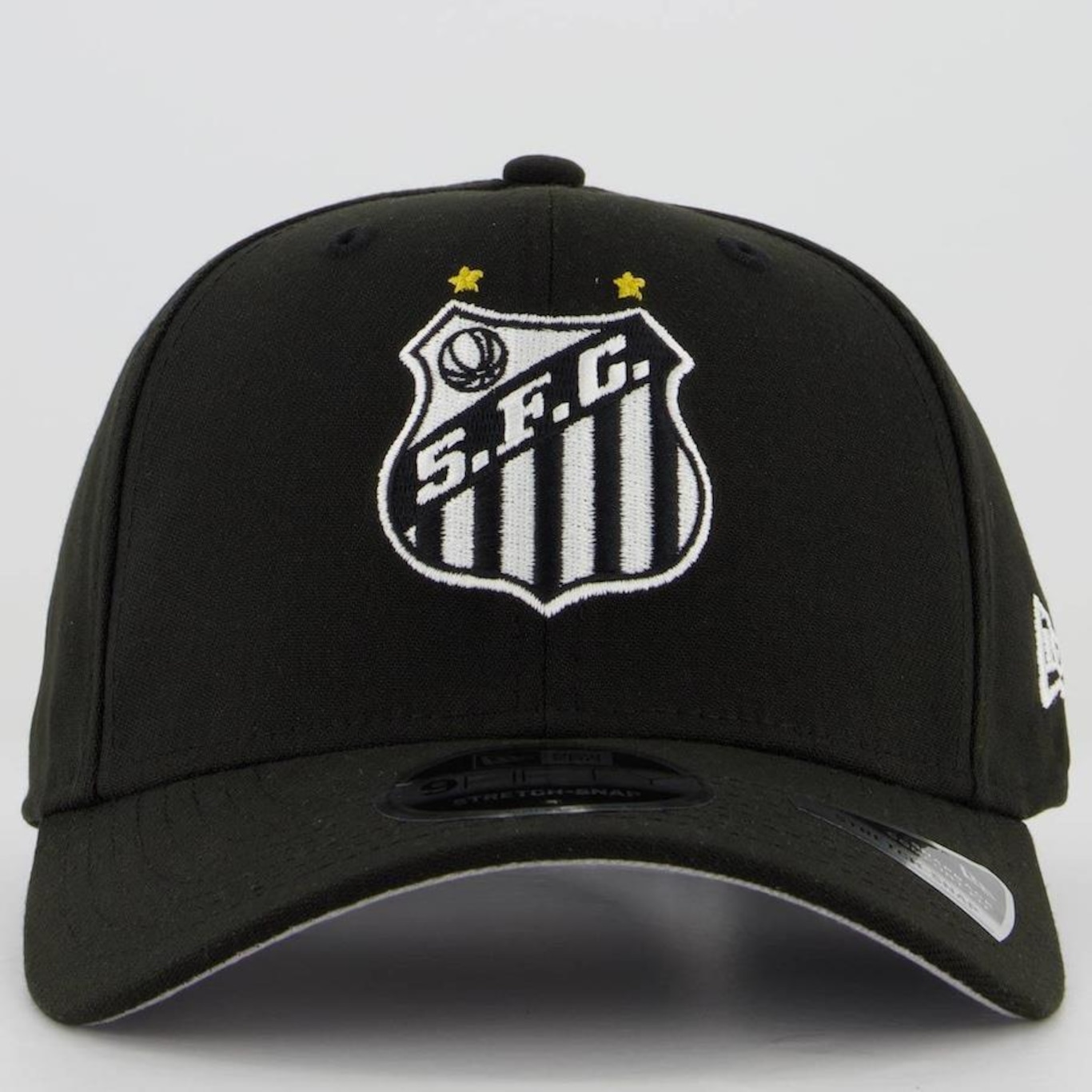 Boné Aba Curva New Era Santos - Snapback - Adulto - Foto 2