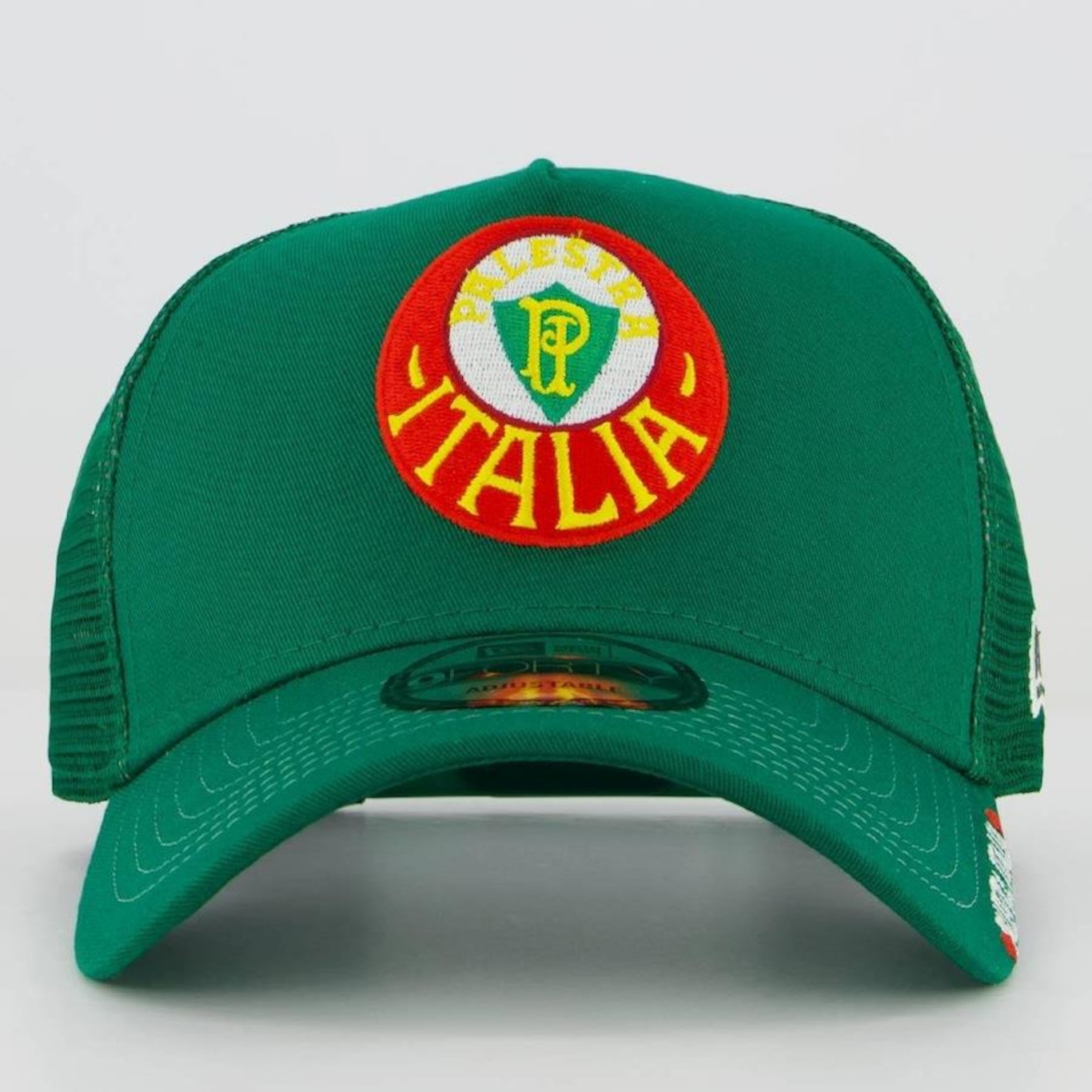 Boné Aba Curva New Era Palmeiras Palestra Italia - Snapback - Adulto - Foto 2