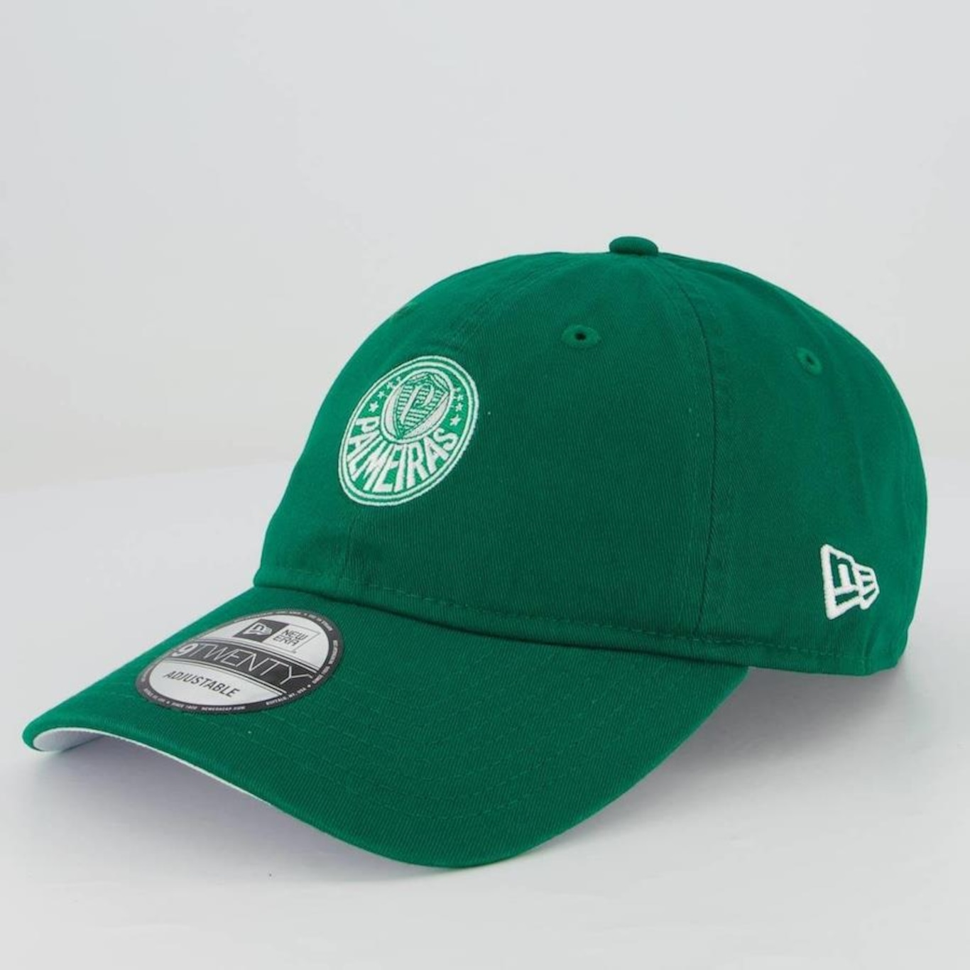 Boné Aba Curva New Era Palmeiras - Strapback - Adulto - Foto 1