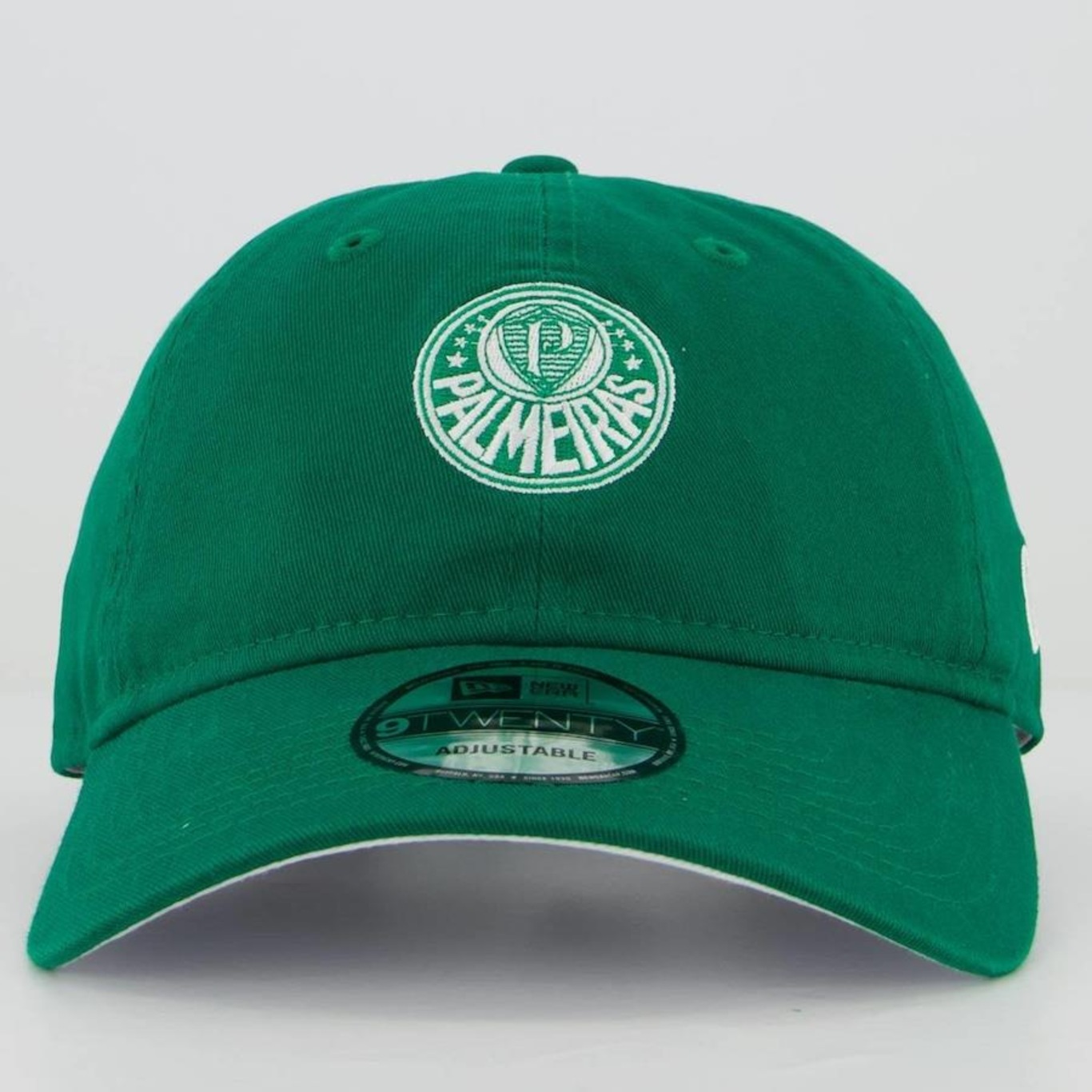 Boné Aba Curva New Era Palmeiras - Strapback - Adulto - Foto 2