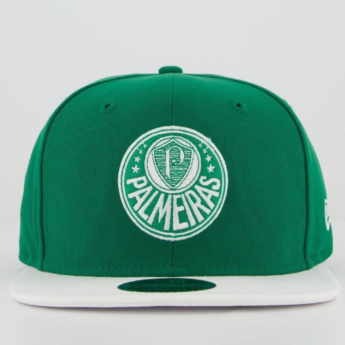 Boné Aba Reta New Era Palmeiras Escudo - Snapback - Adulto - Foto 2