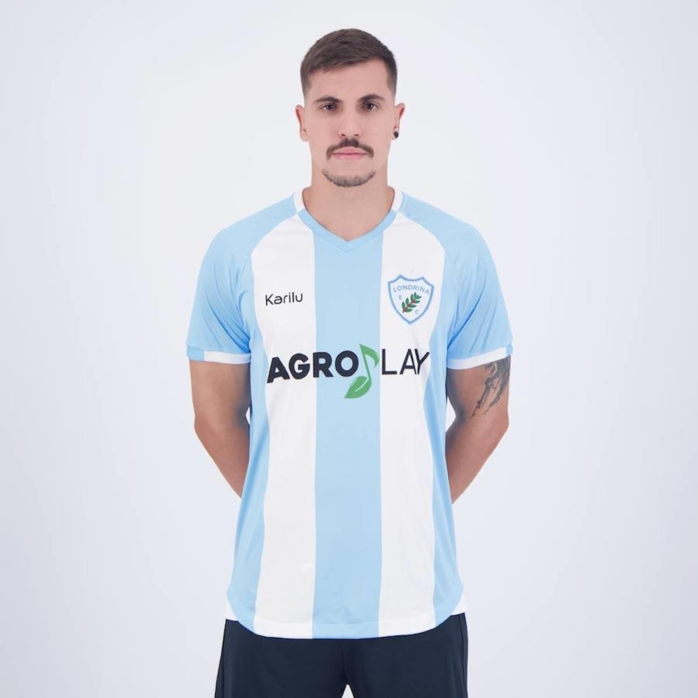 Camisa do Londrina I 2024 Karilu - Masculina - Foto 1