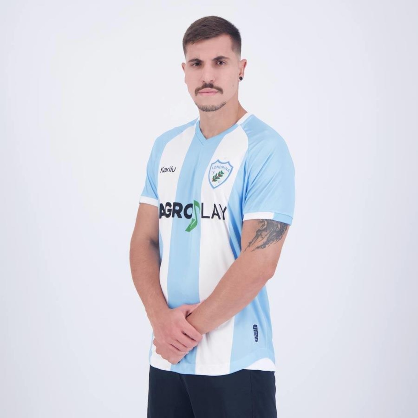 Camisa do Londrina I 2024 Karilu - Masculina - Foto 4