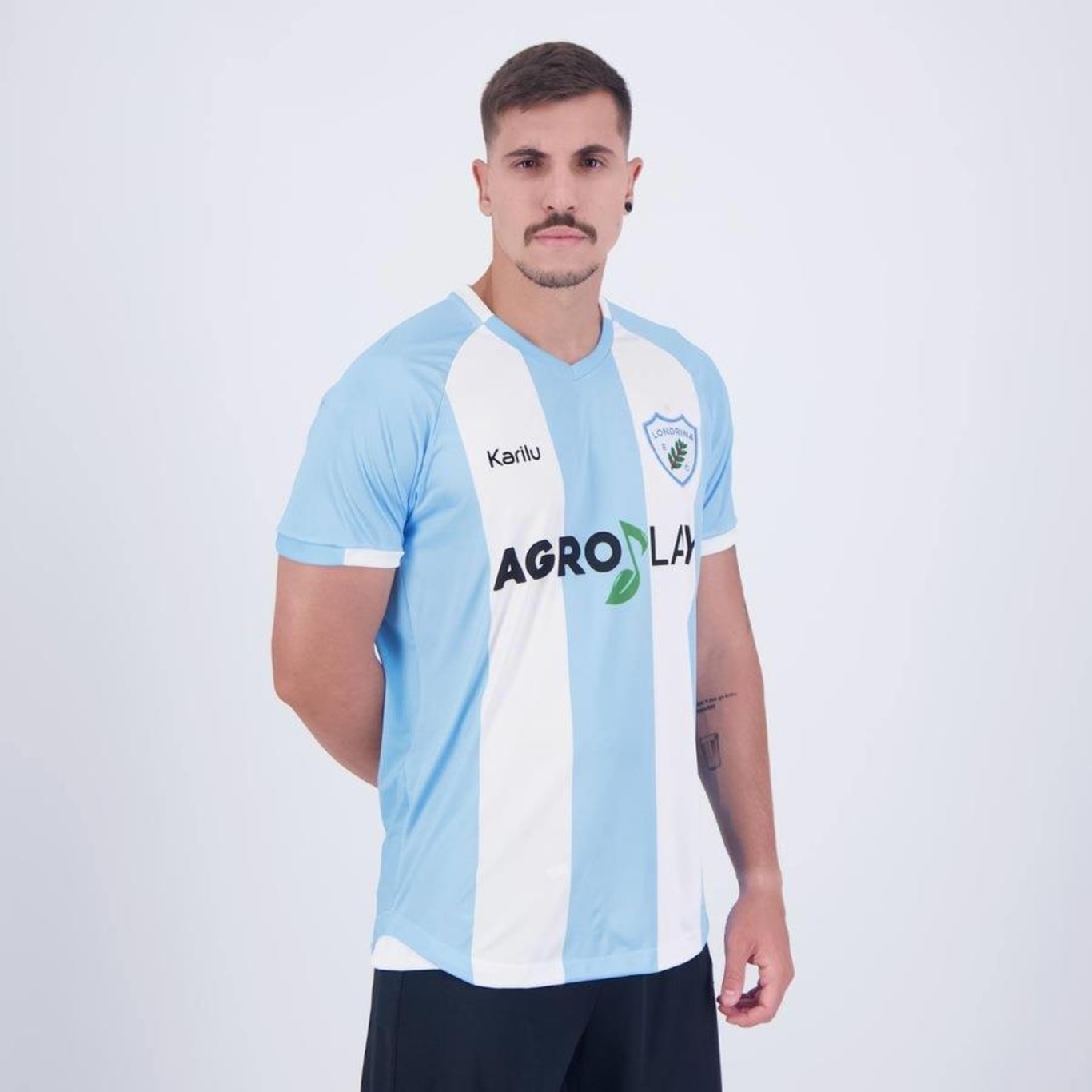 Camisa do Londrina I 2024 Karilu - Masculina - Foto 6