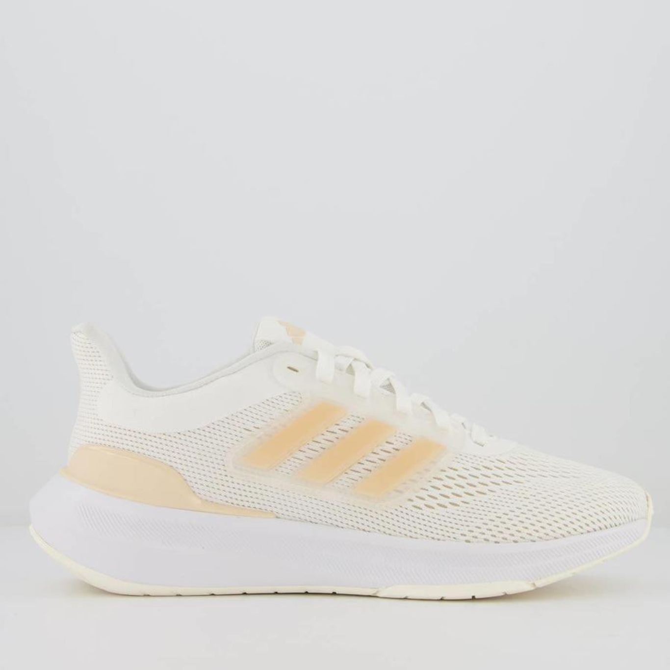 Tênis adidas Ultrabounce W Feminino Branco E Salmão - Foto 1