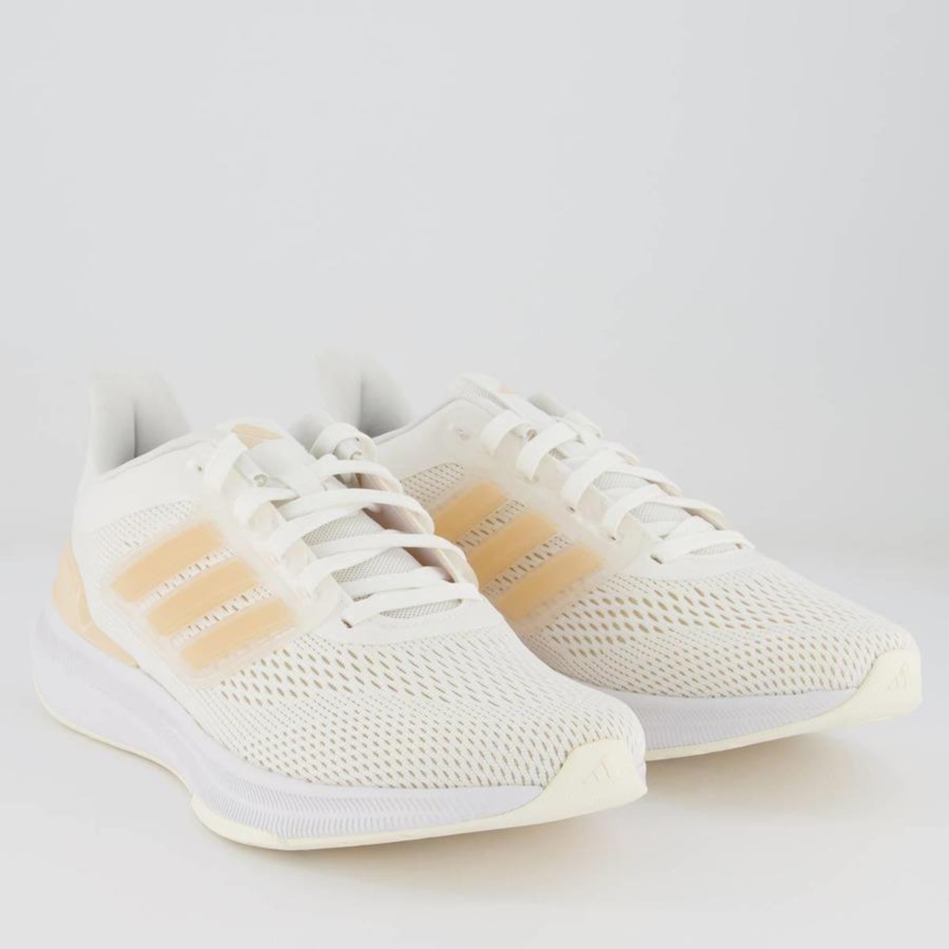 Tênis adidas Ultrabounce W Feminino Branco E Salmão - Foto 2