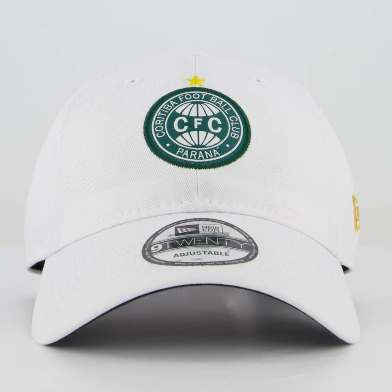 Boné Aba Curva New Era Coritiba - Strapback - Adulto - Foto 2