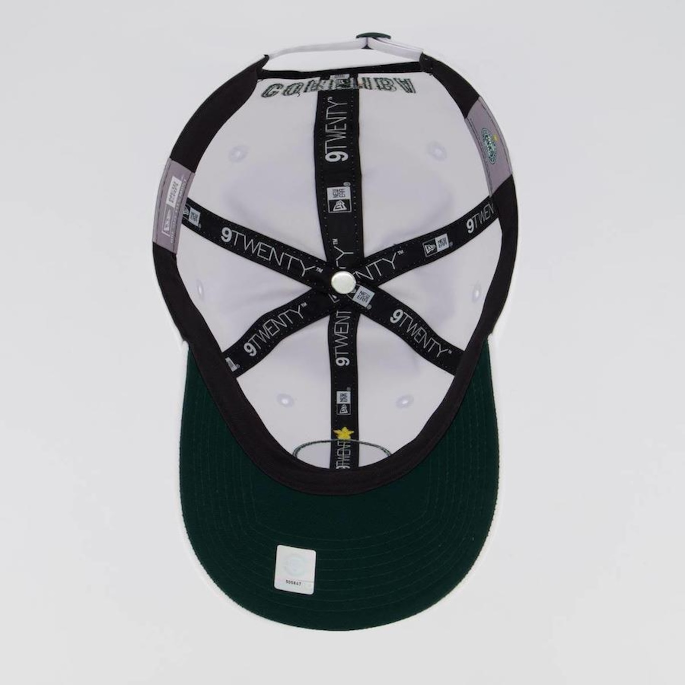 Boné Aba Curva New Era Coritiba - Strapback - Adulto - Foto 4