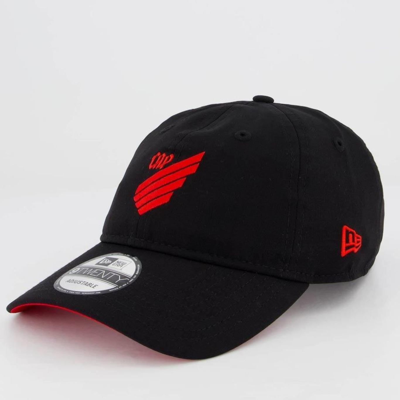 Boné Aba Curva New Era Athletico Paranaense - Strapback - Adulto - Foto 1