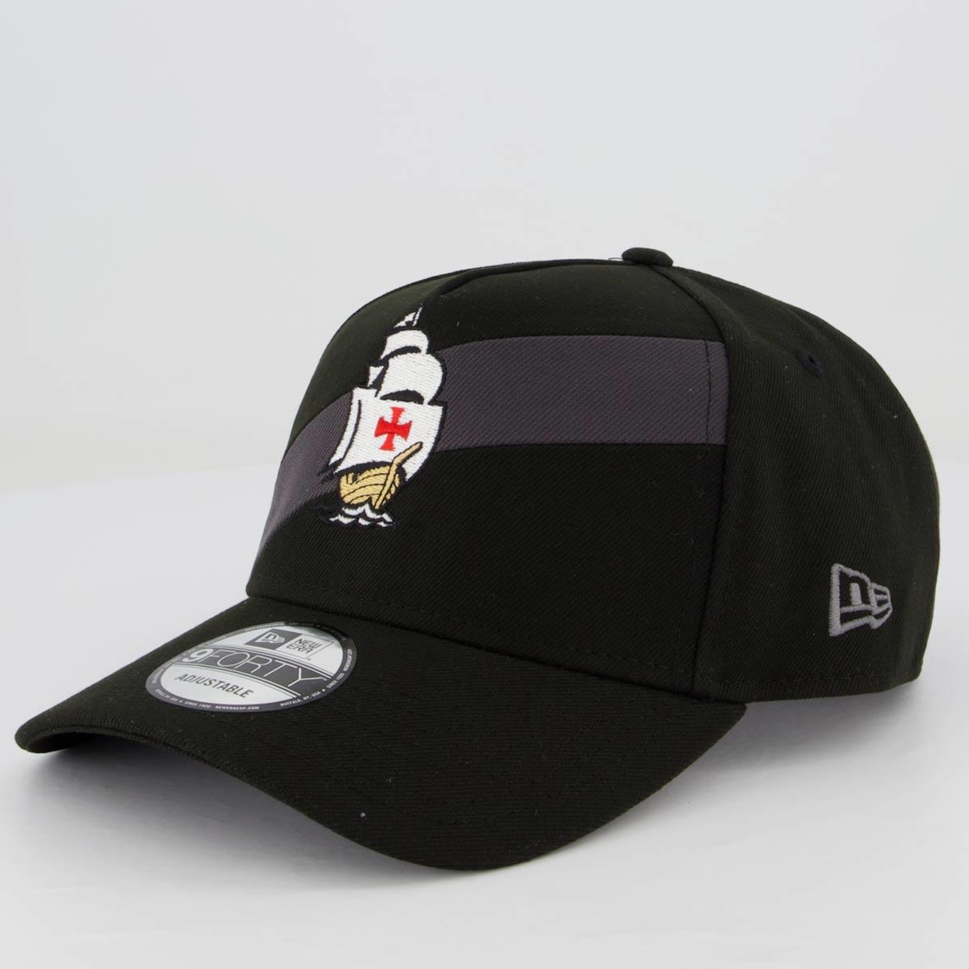 Boné Aba Curva New Era Vasco - Snapback - Adulto - Foto 1