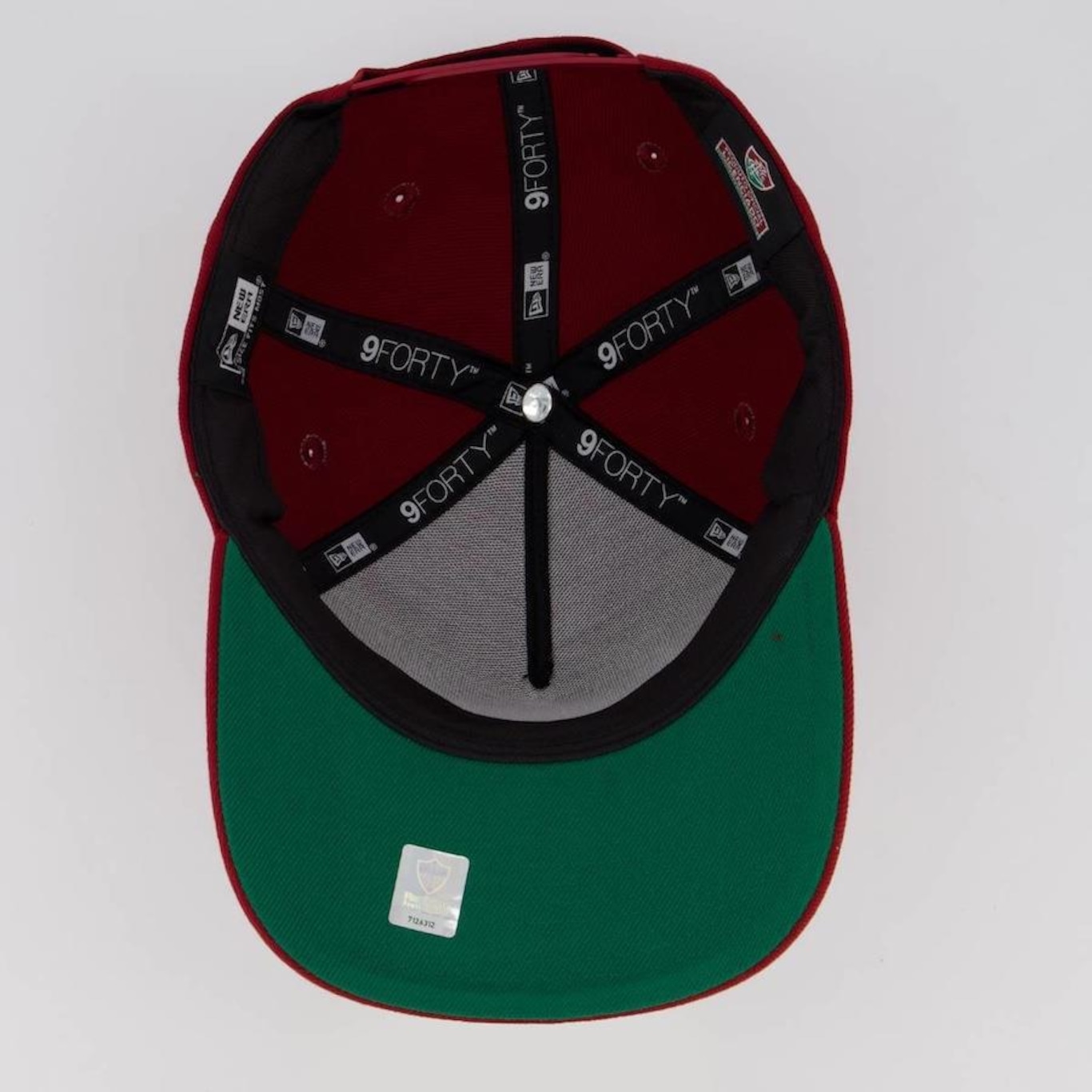 Boné Aba Curva New Era Fluminense - Snapback - Adulto - Foto 4