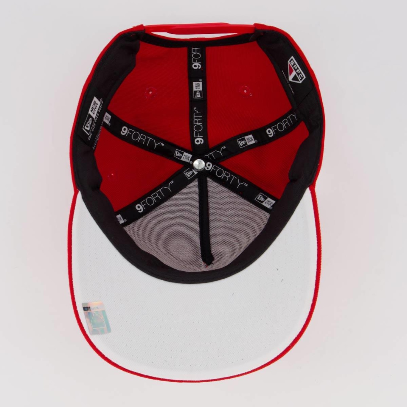 Boné Aba Curva do São Paulo New Era Spfc - Snapback - Adulto - Foto 4