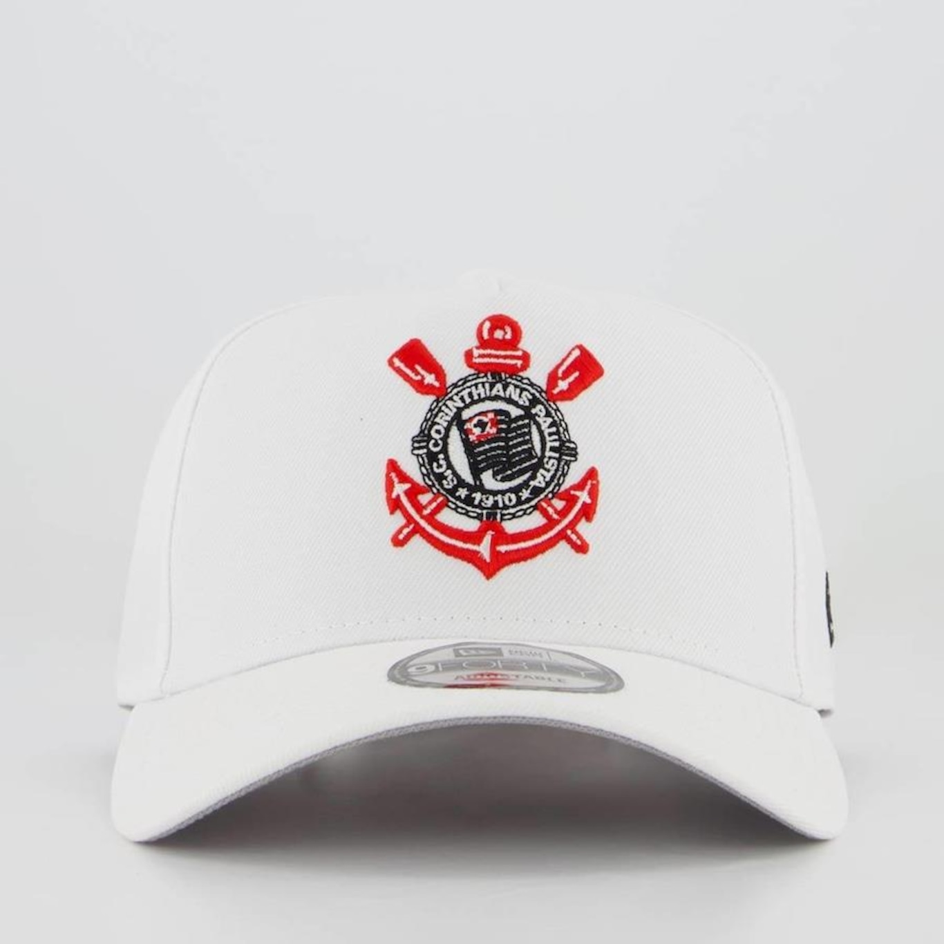 Boné Aba Curva New Era Corinthians - Snapback - Adulto - Foto 2