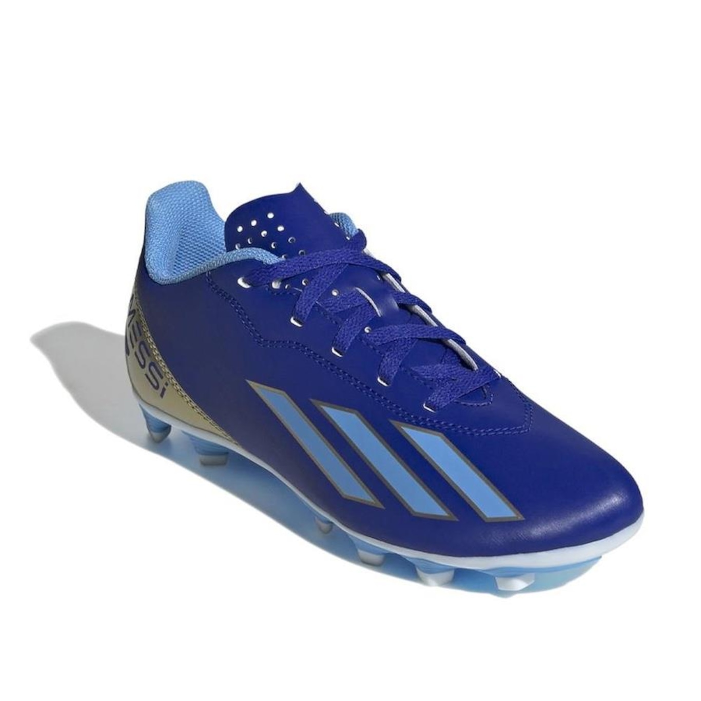 Chuteira de Campo Messi adidas X Crazyfast 23 Elite Júnior - Foto 1