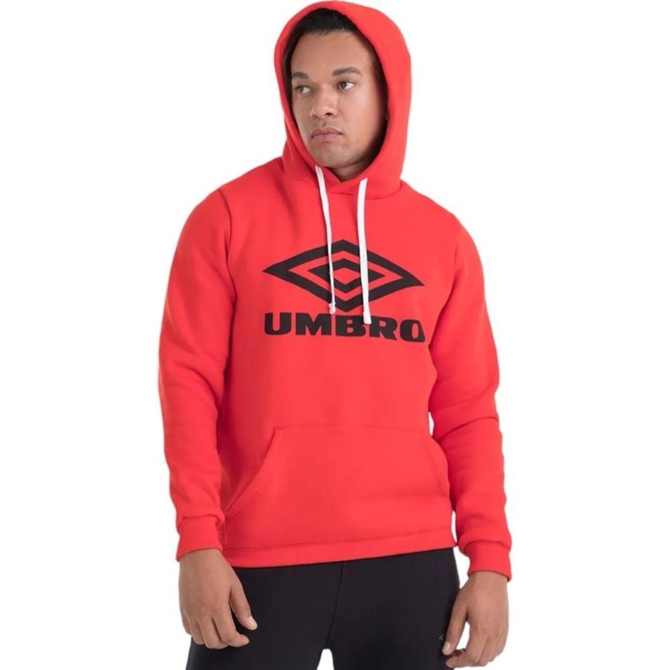 Blusão de Moletom com Capuz Umbro Diamond Essential - Masculino - Foto 1