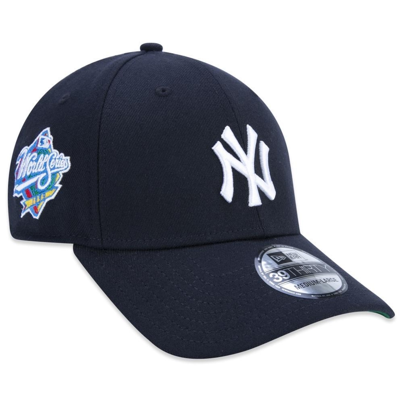 Boné Aba Curva New Era 39Thirty New York Yankees Core mlb - Fechado - Adulto - Foto 2