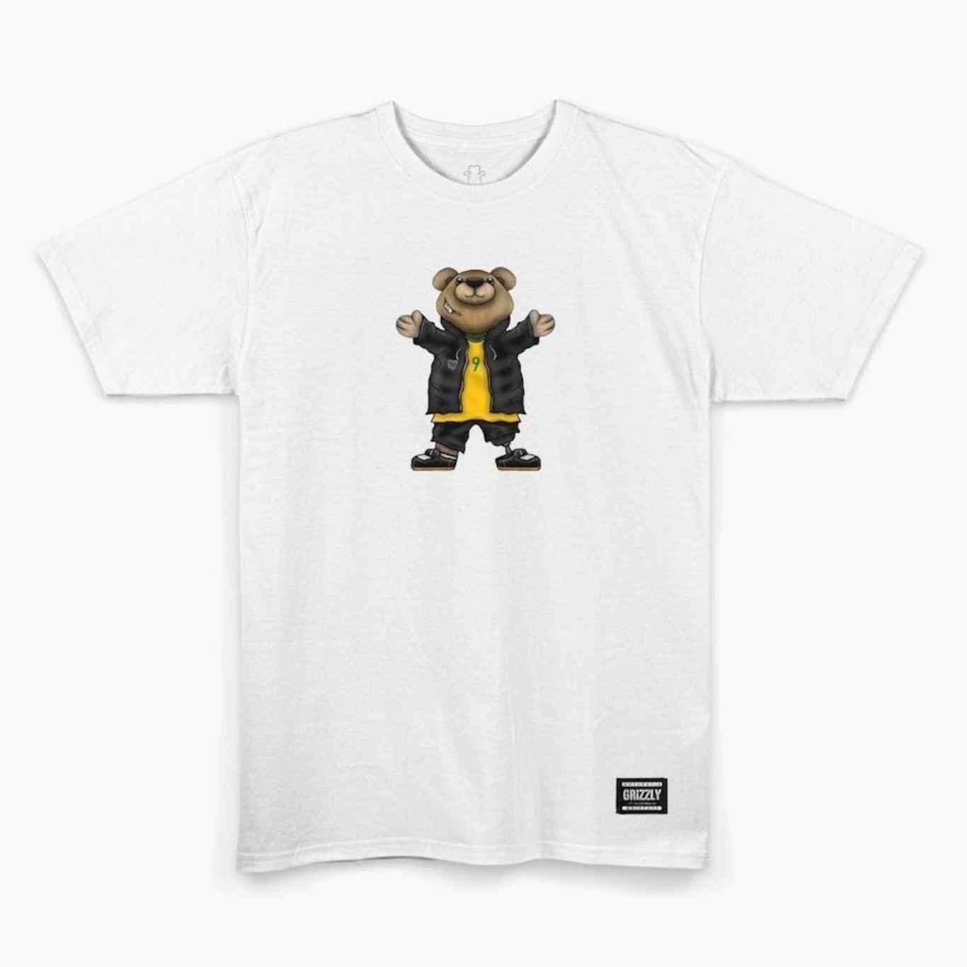 Camiseta Grizzly My Paraskate Bear Tee Masculina - Foto 1