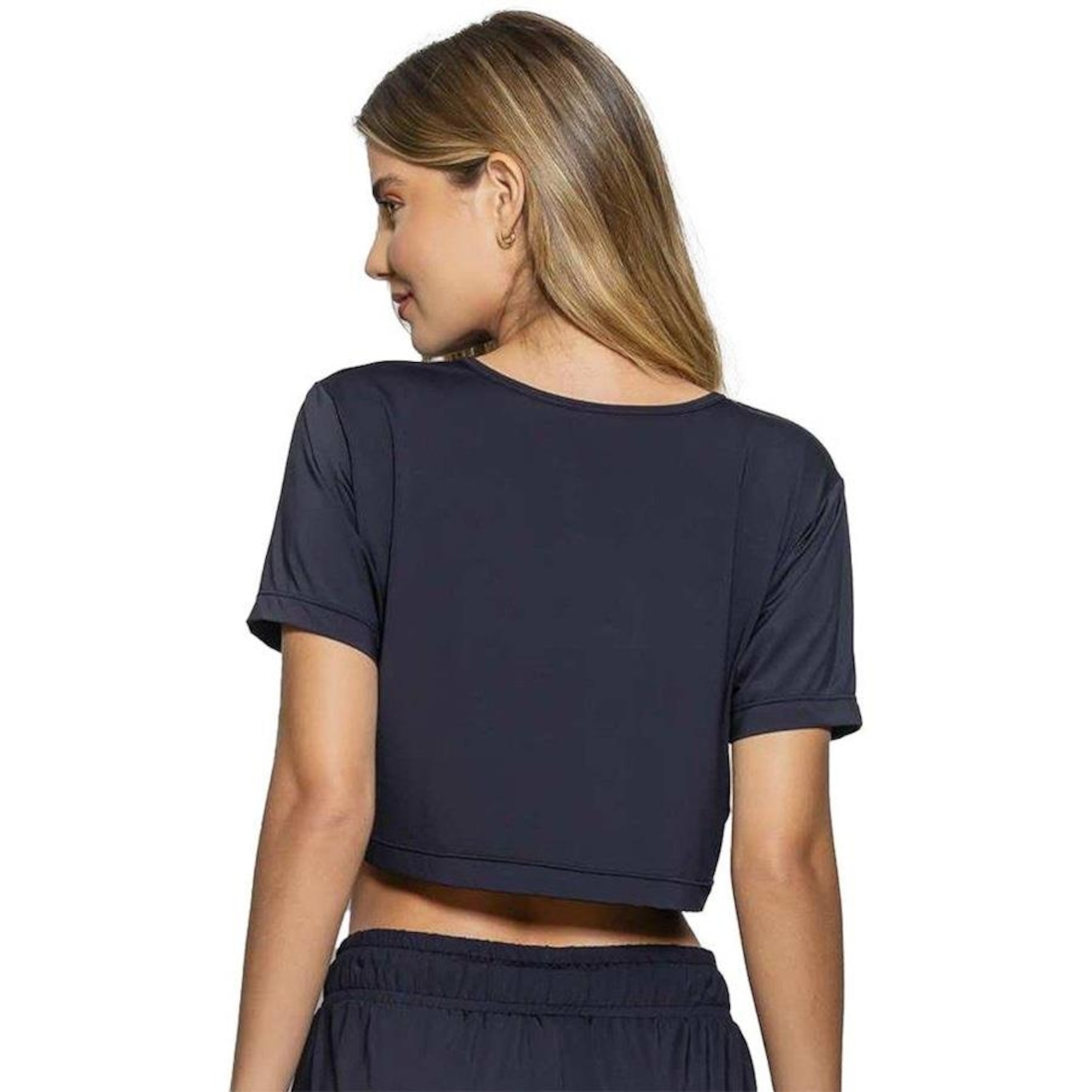 Blusa Cropped Run More Leveza - Feminino - Foto 2