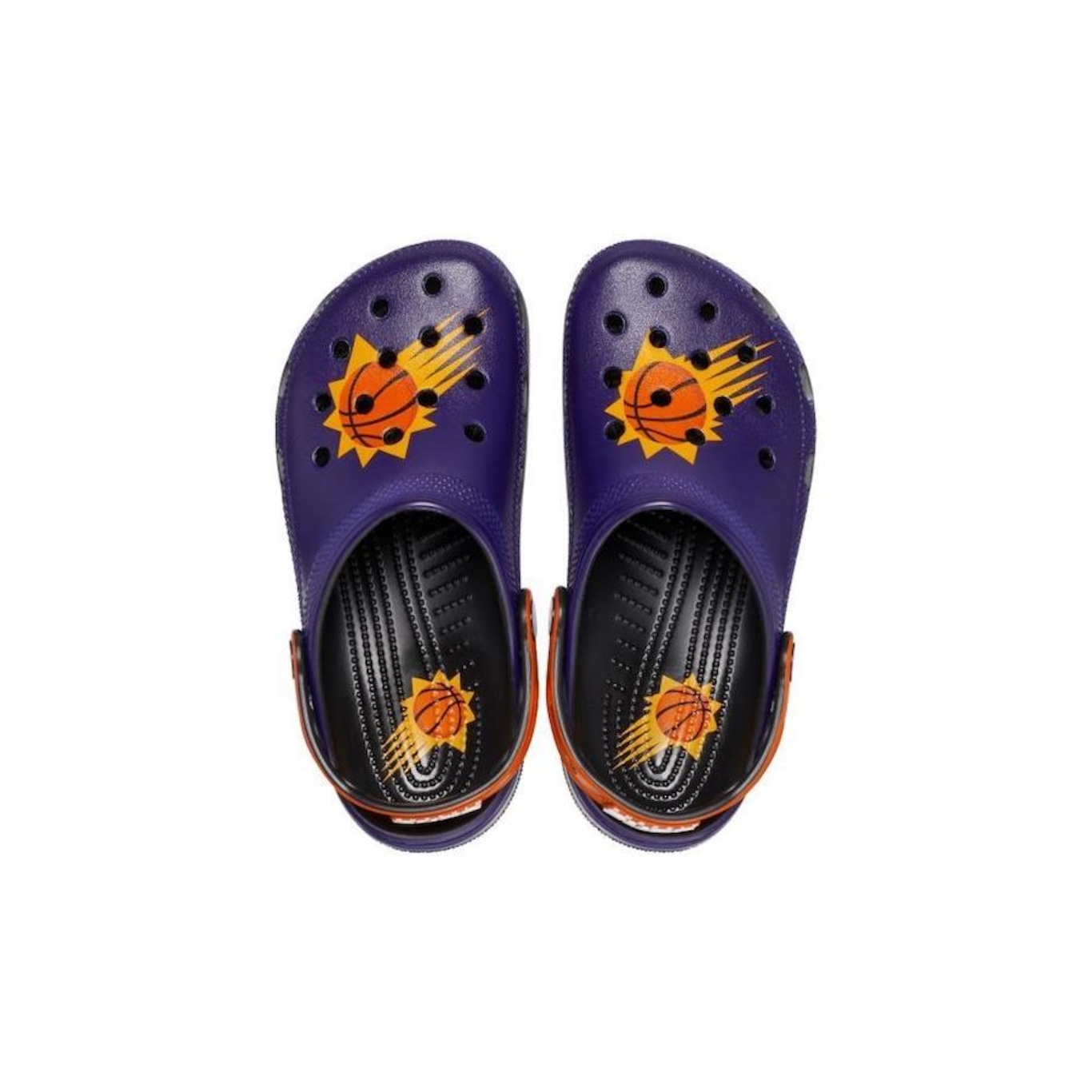 Sandália Crocs NBA Phoenix Suns Classic Clog - Adulto - Foto 5