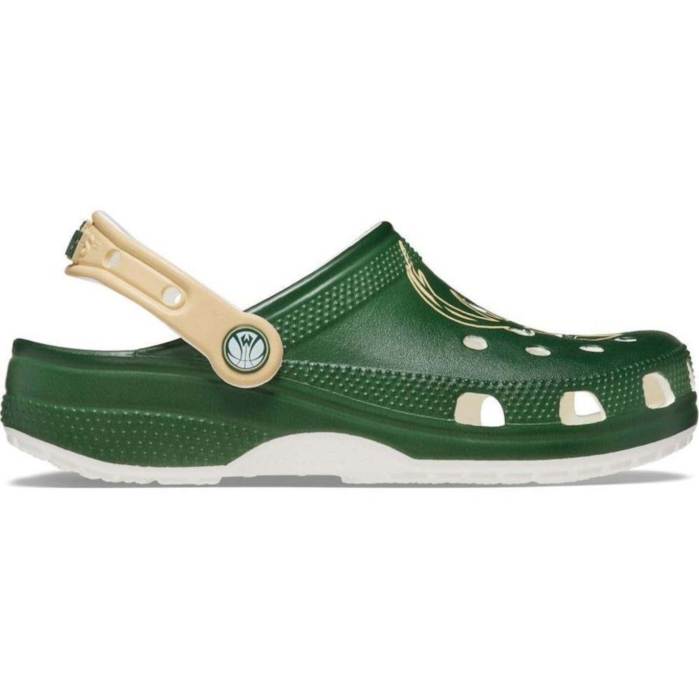 Sandálias Crocs NBA Milwaukee Bucks Clog - Adulto - Foto 1