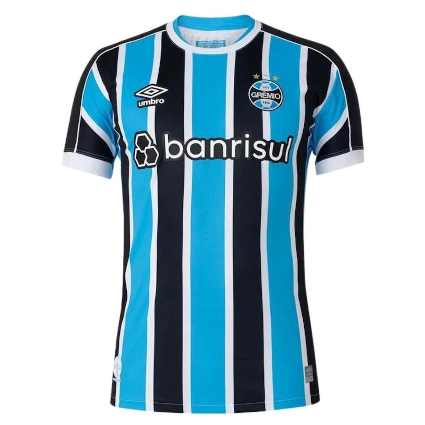 Camisa Masculina Umbro Grêmio 2023 Home Oficial N°10 - Foto 1