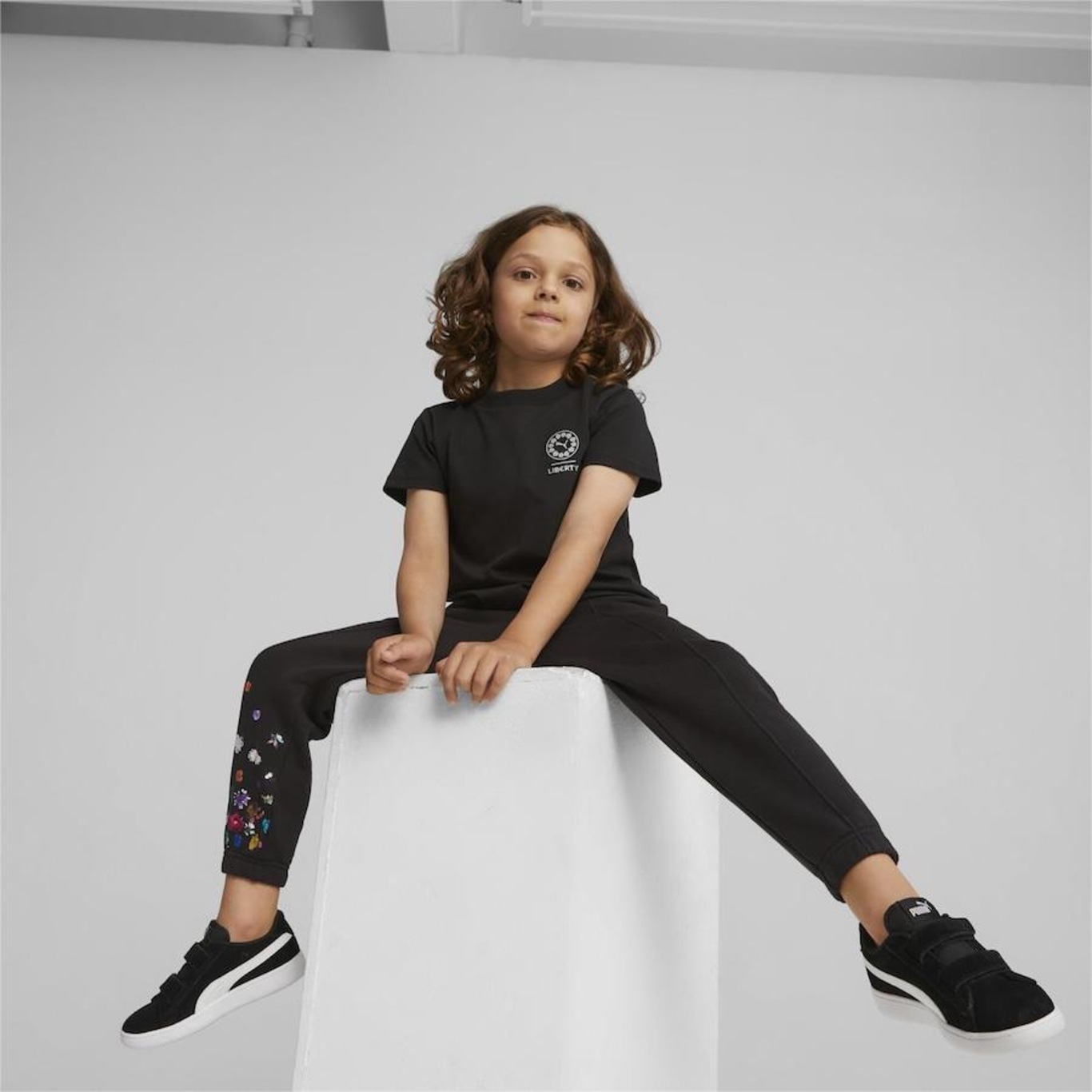 Calça de Moletom Puma X Liberty - Infantil - Foto 3