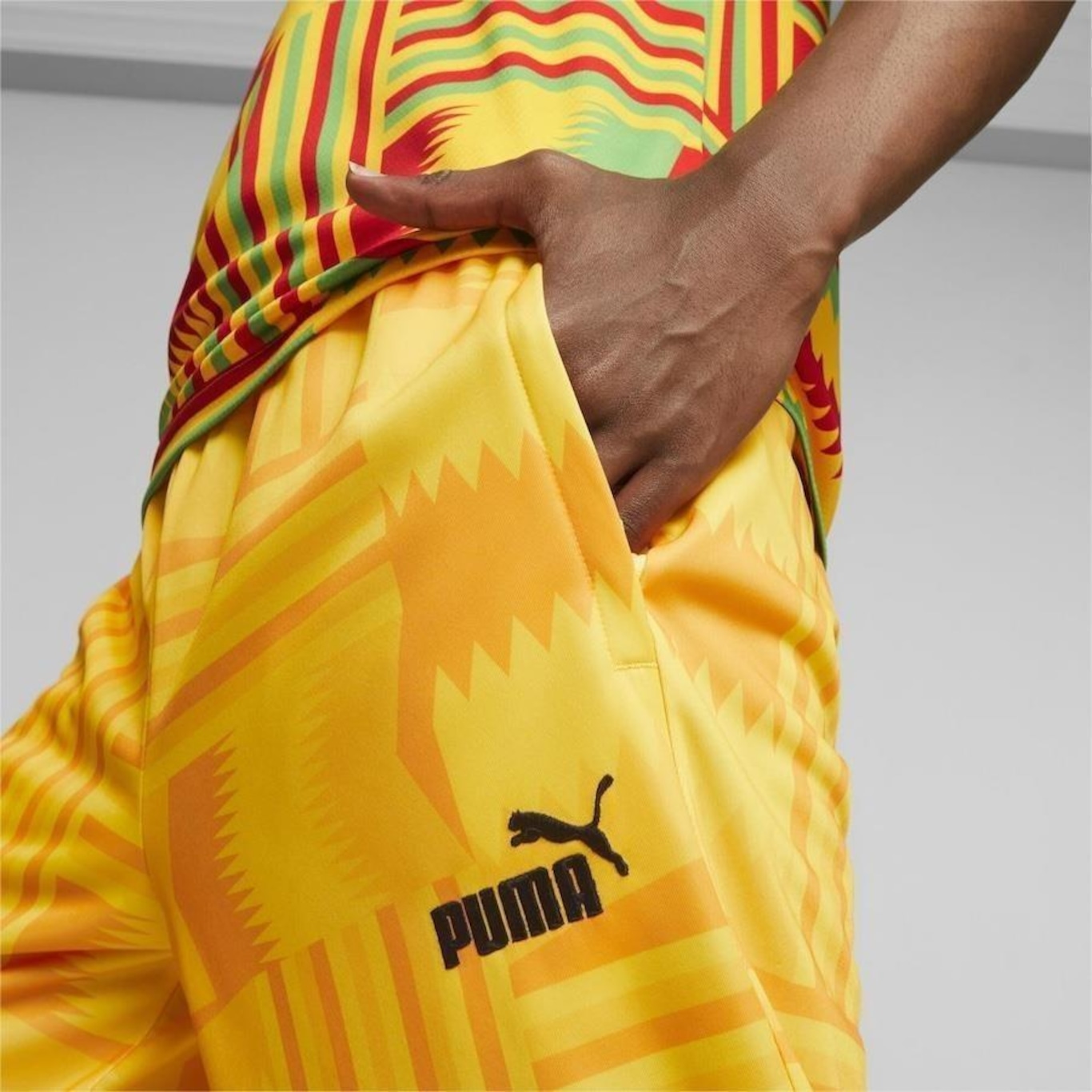 Calça Gana Track Ftblculture Puma - Masculina - Foto 1