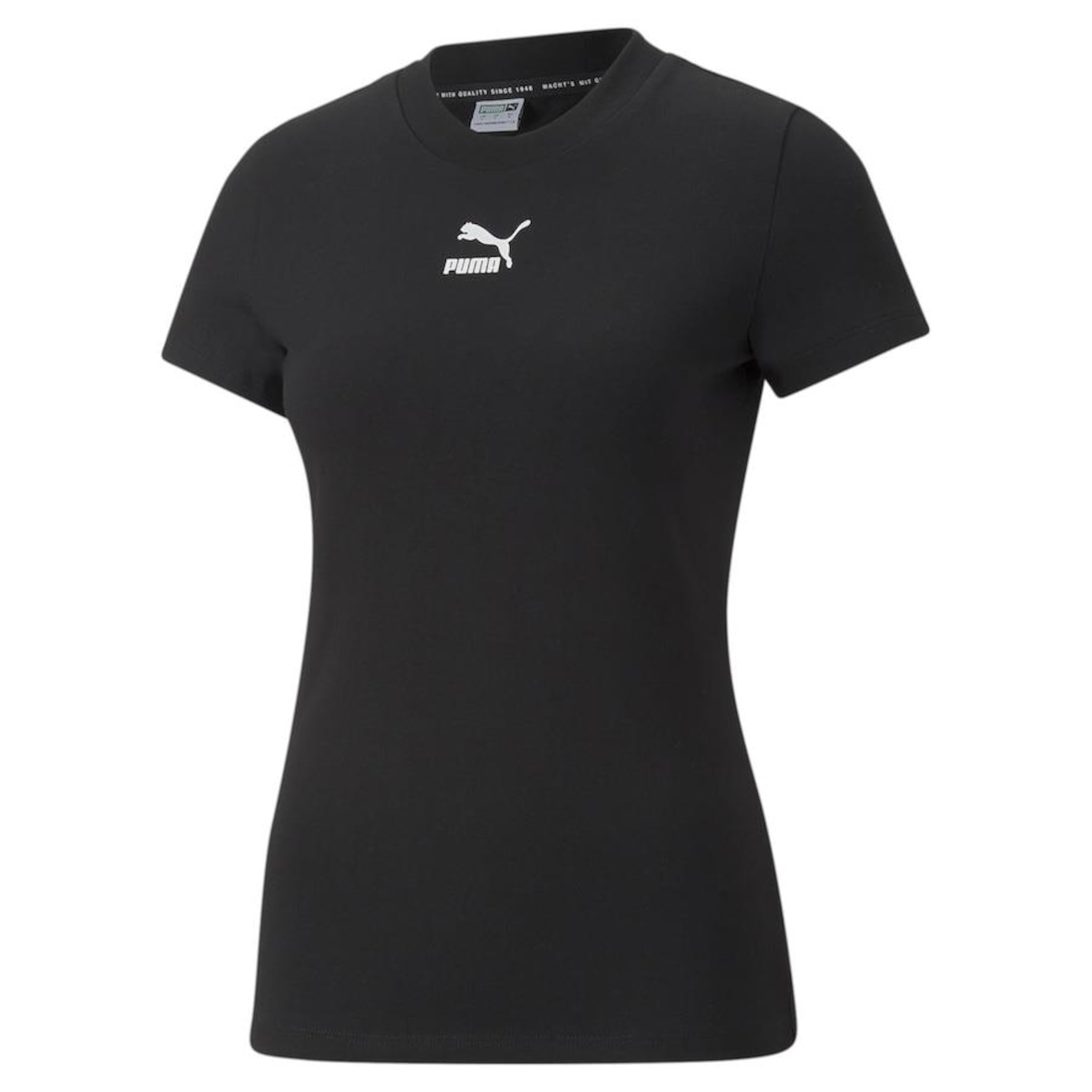 Camiseta Puma Classics Slim - Feminina - Foto 1