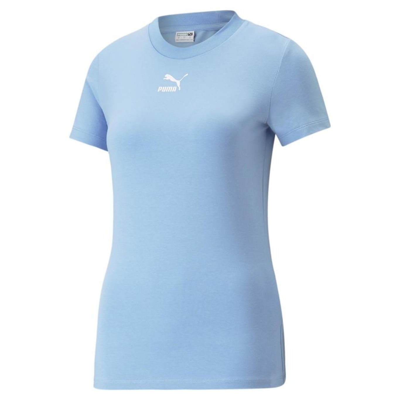 Camiseta Puma Classics Slim - Feminina - Foto 1