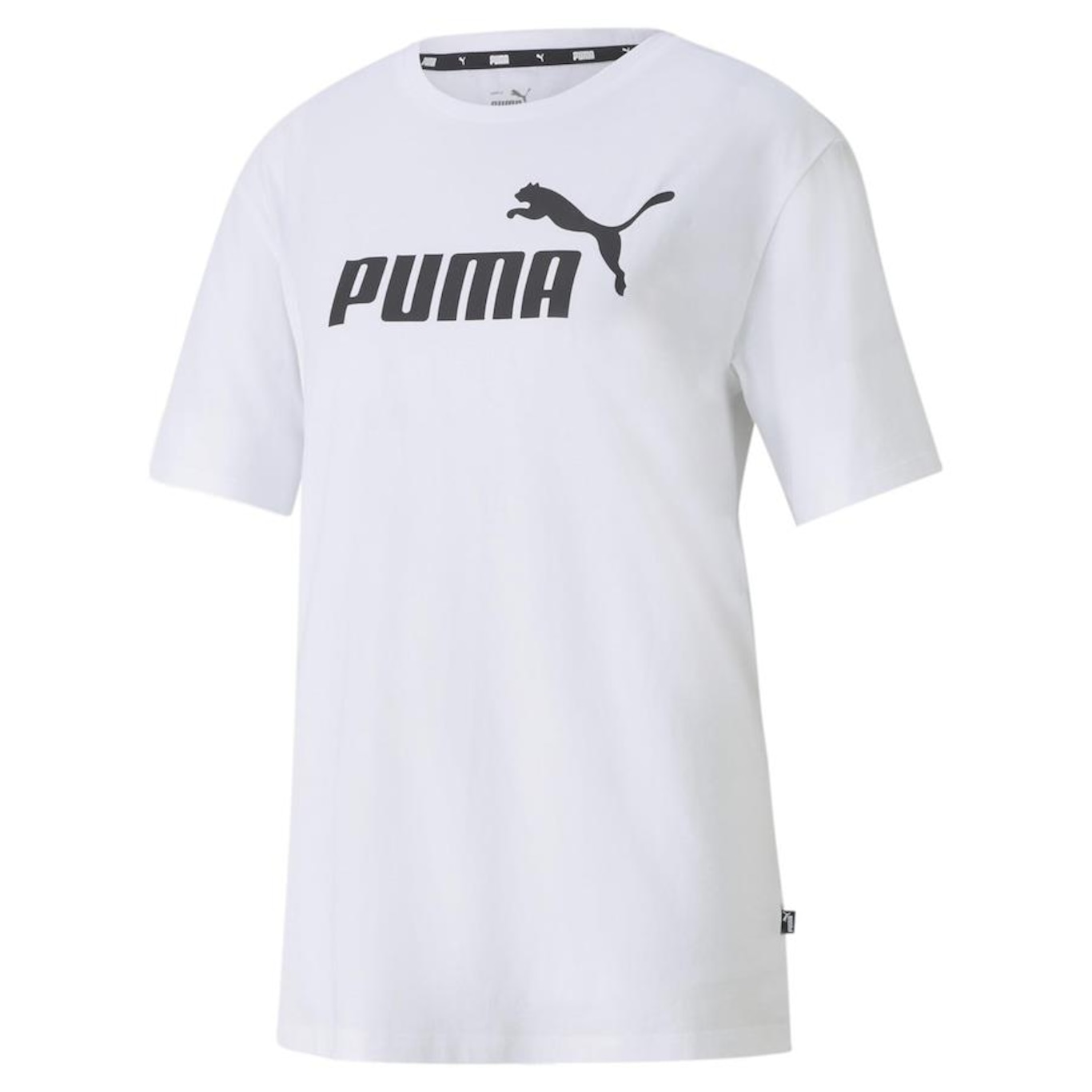 Camiseta Puma Essentials Logo Boyfriend - Feminina - Foto 1