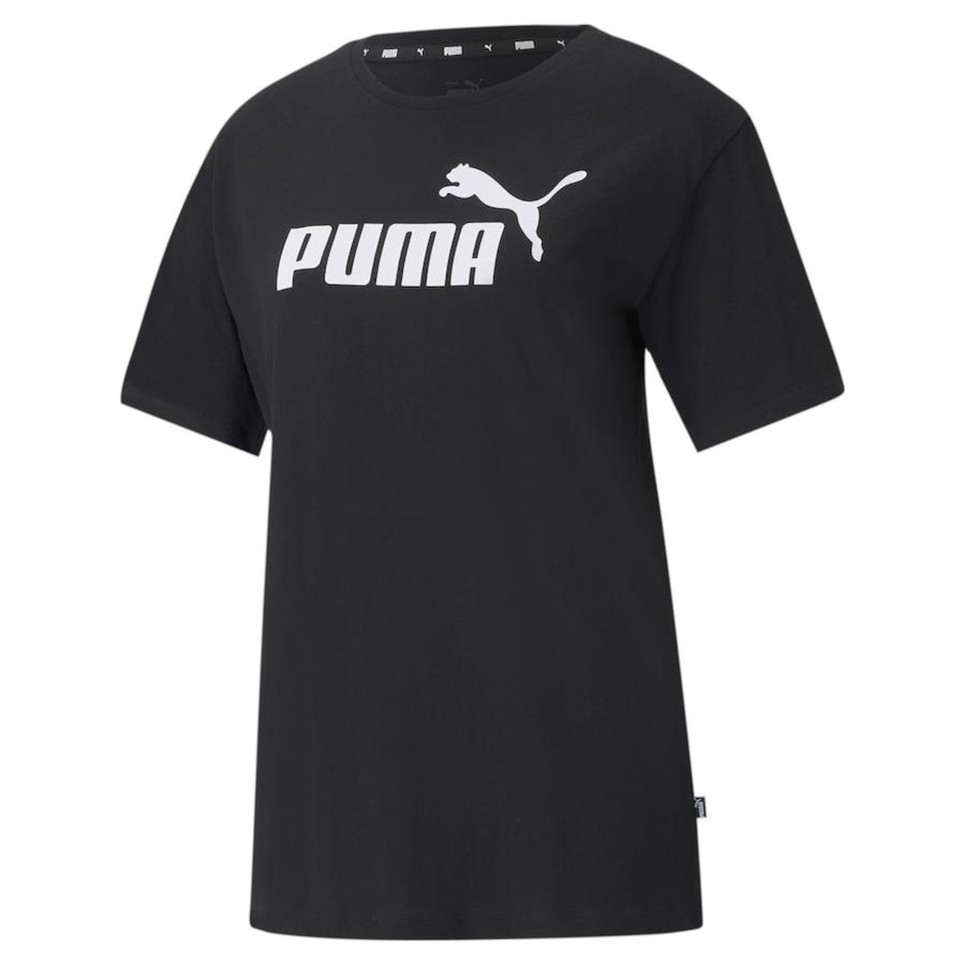 Camiseta Puma Essentials Logo Boyfriend - Feminina - Foto 1