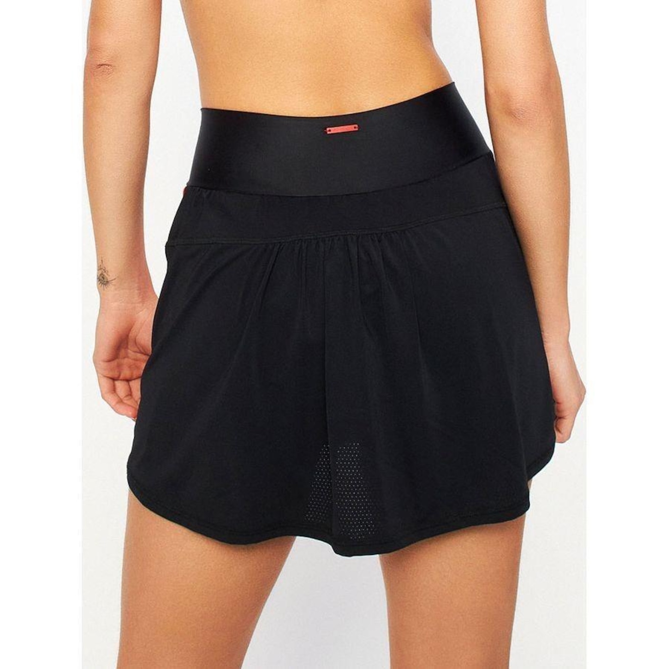 Saia Shorts Liso Urban Bodyforsure - Feminina - Foto 2