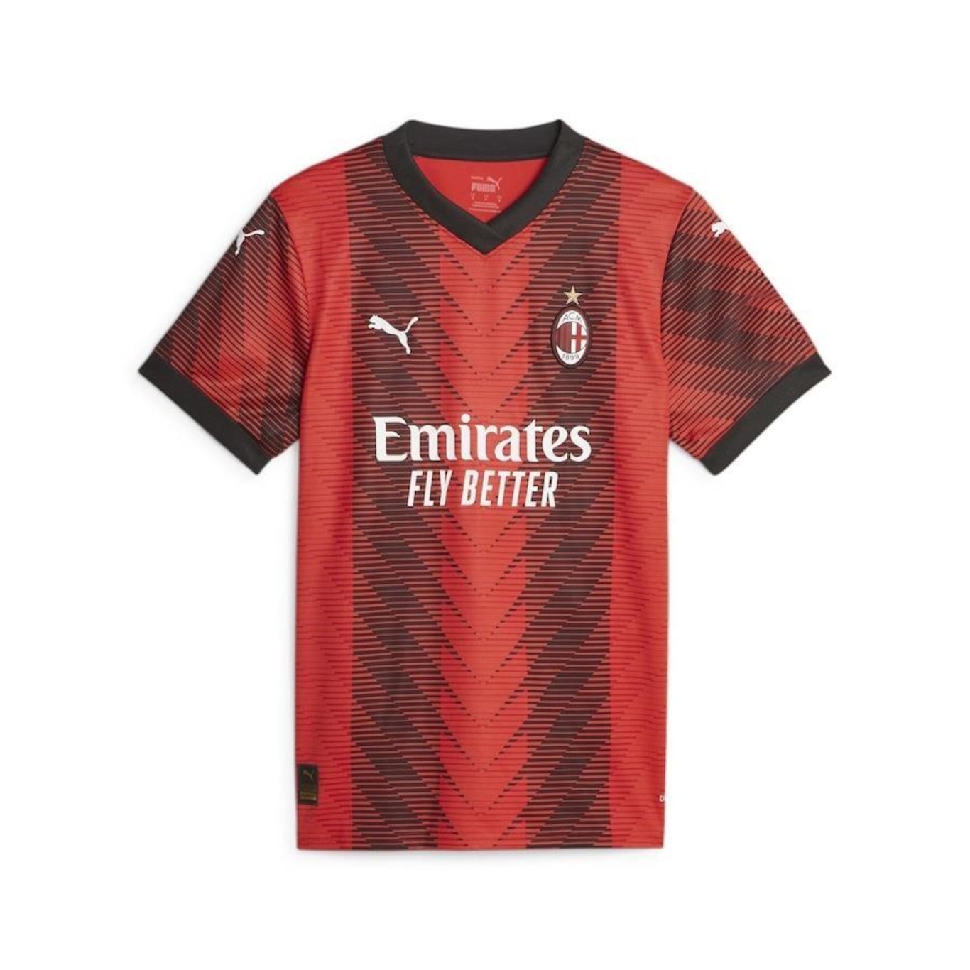 Camisa Ac Milan 23/24 Home Puma - Feminina - Foto 1