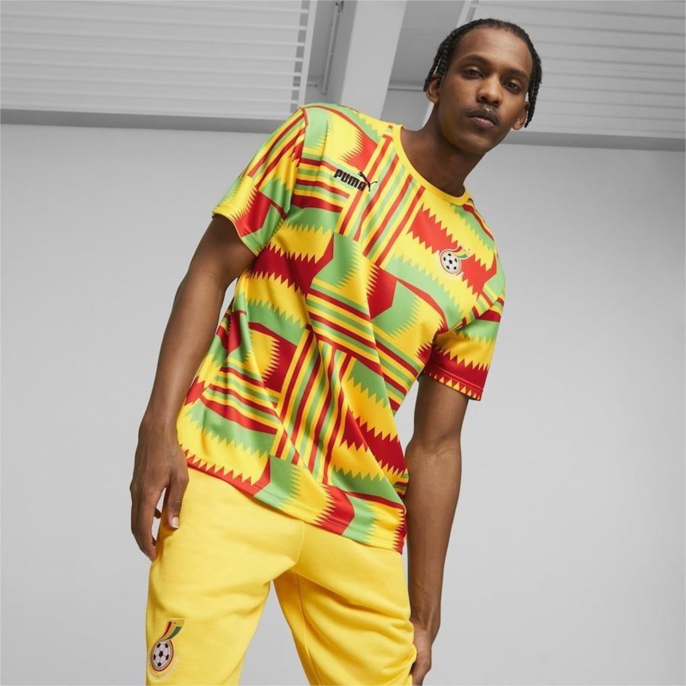 Camisa Gana Ftblculture Puma - Masculina - Foto 1