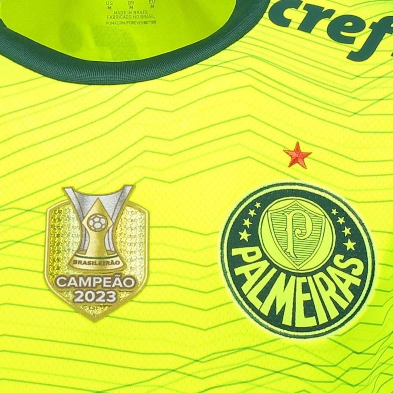 Camisa do Palmeiras III 2023 Puma Campeão Brasileiro - Masculina - Foto 3