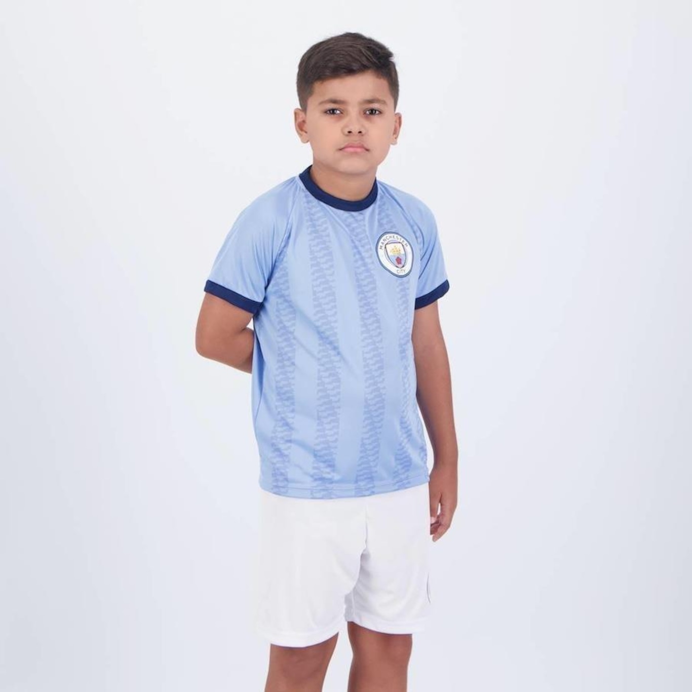 Conjunto Manchester City Maine SPR - Infantil - Foto 3