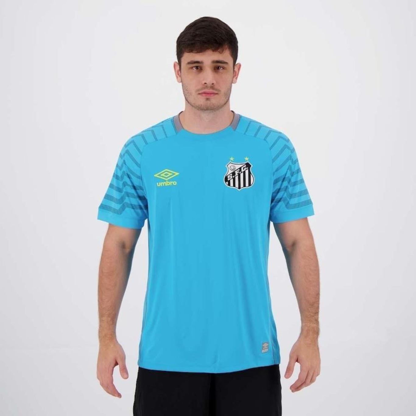 Camisa do Santos 2021 Umbro Goleiro - Masculina - Foto 1