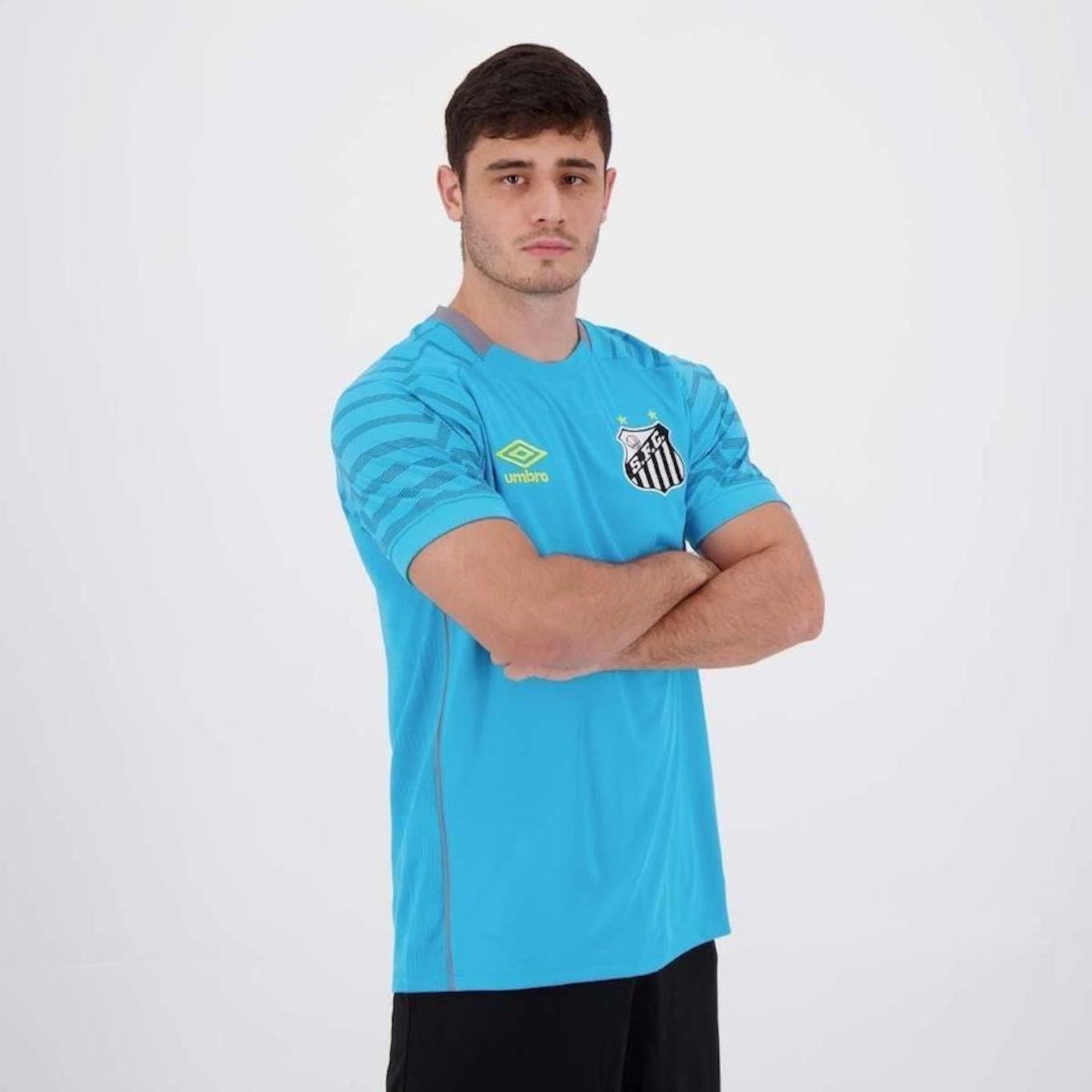 Camisa do Santos 2021 Umbro Goleiro - Masculina - Foto 2