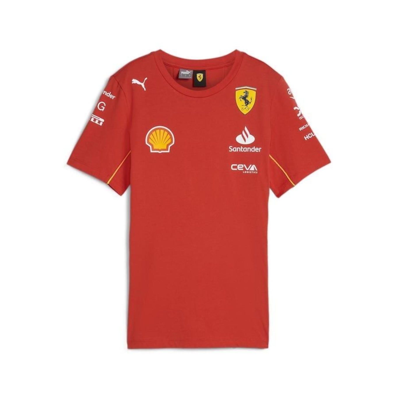 Camiseta Puma Scuderia Ferrari Team - Feminina - Foto 1