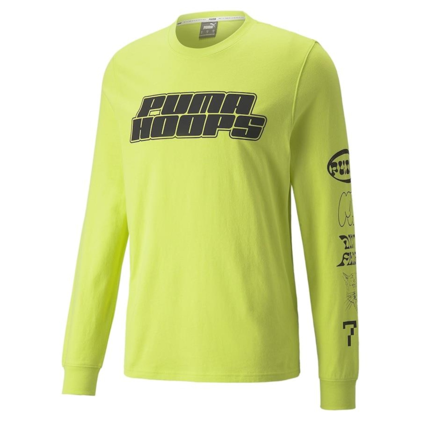 Camiseta Manga Longa Puma Qualifier Long Sleeve Basketball - Masculina - Foto 1