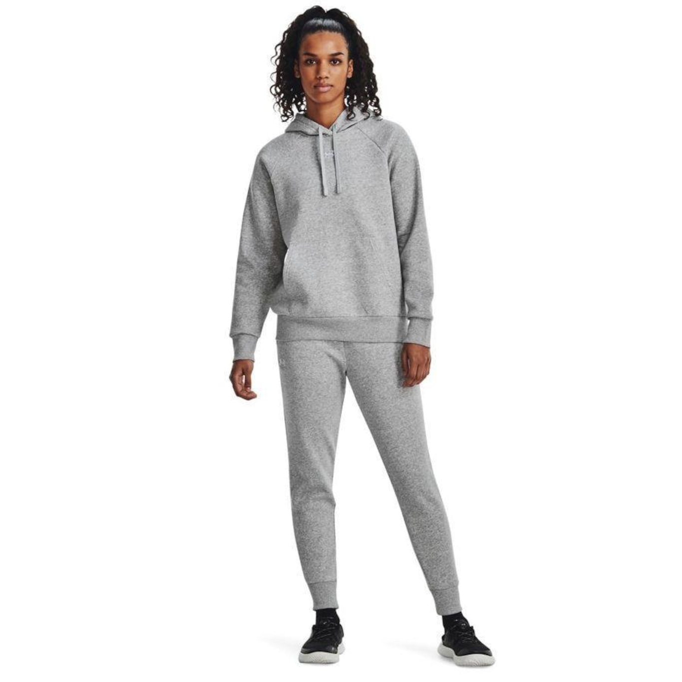 Calça Jogger Under Armour Essential Fleece - Feminina - Foto 2