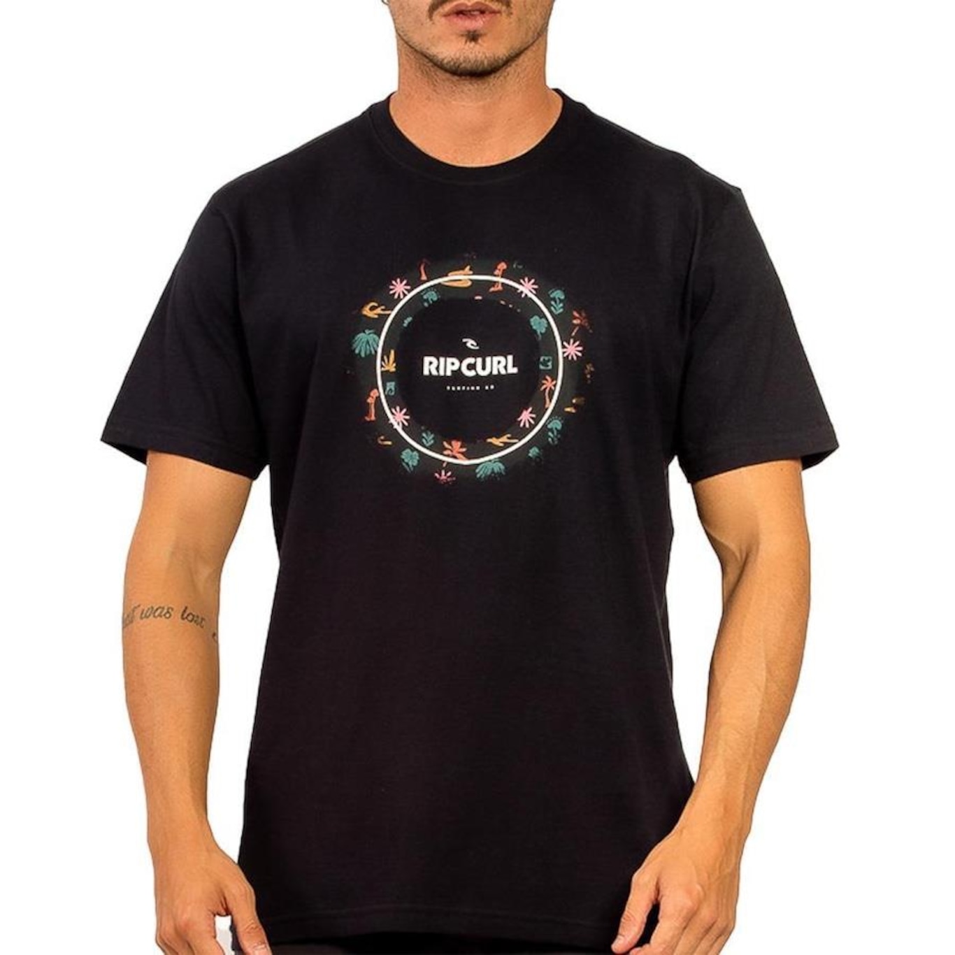 Camiseta Rip Curl Fill Me Up - Masculina - Foto 1