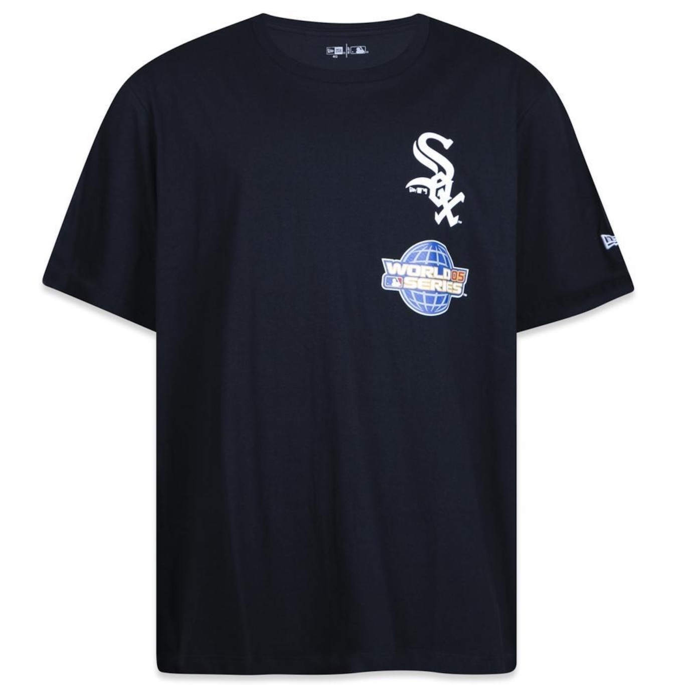 Camiseta New Era Plus Size Regular Chicago White Sox - Masculina - Foto 1