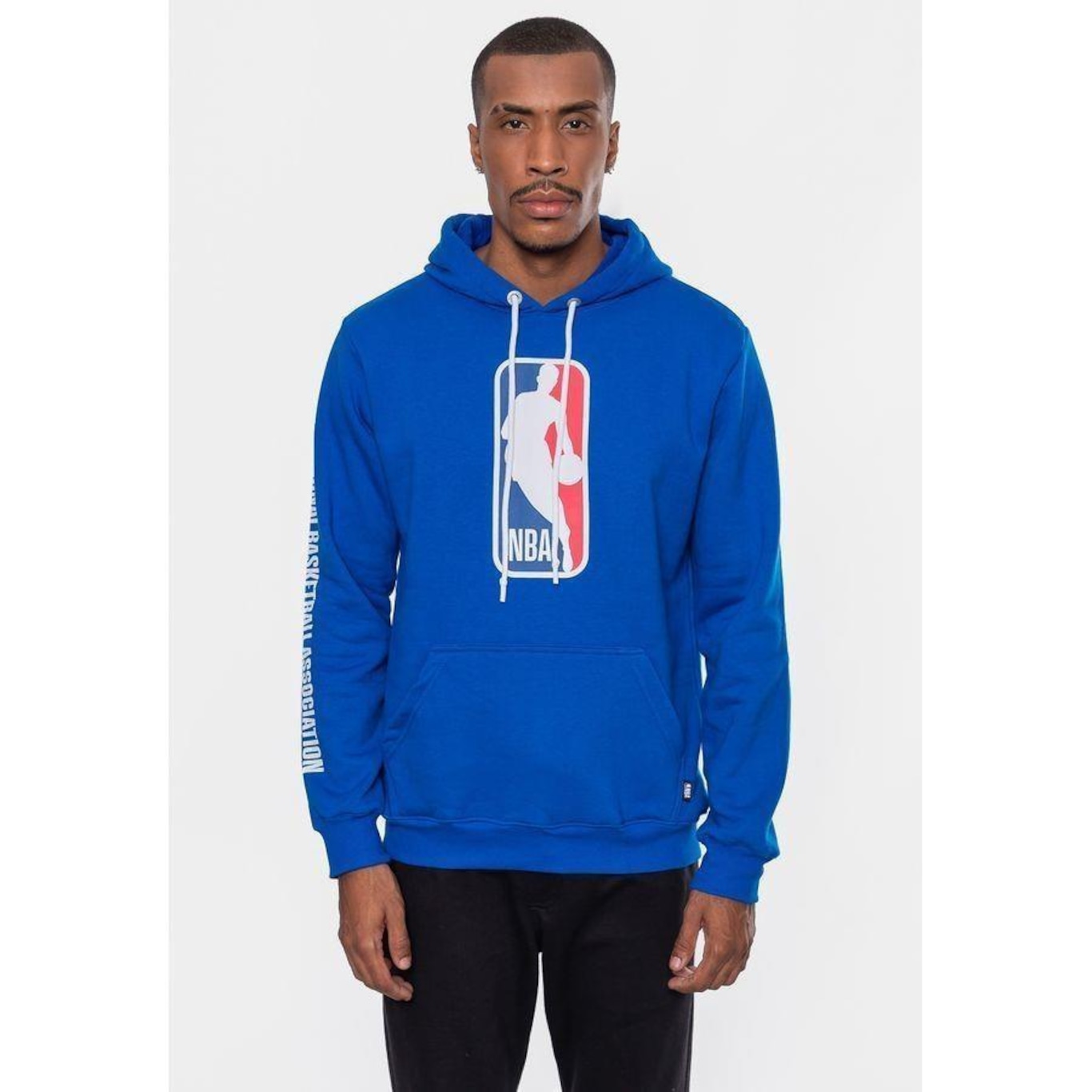 Blusão de Moletom Nba Association - Masculino - Foto 1