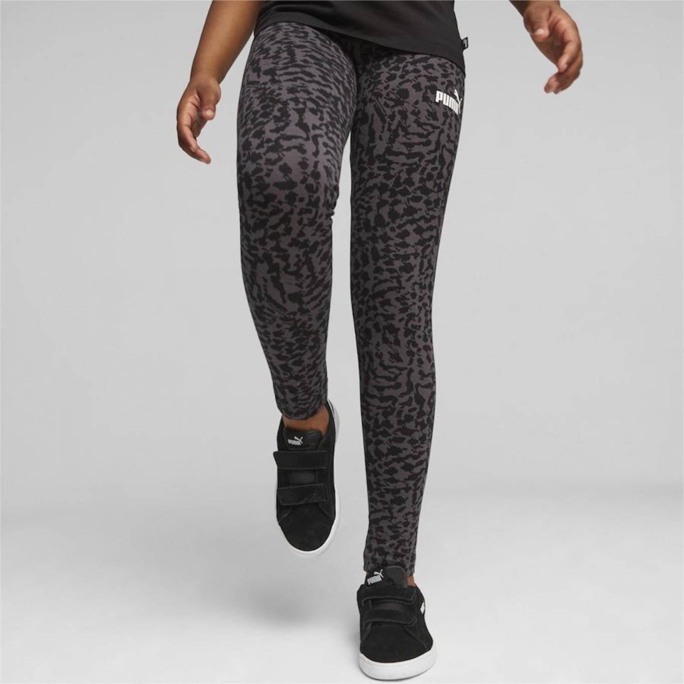 Calça Legging Puma Ess+ Animal - Infantil - Foto 3