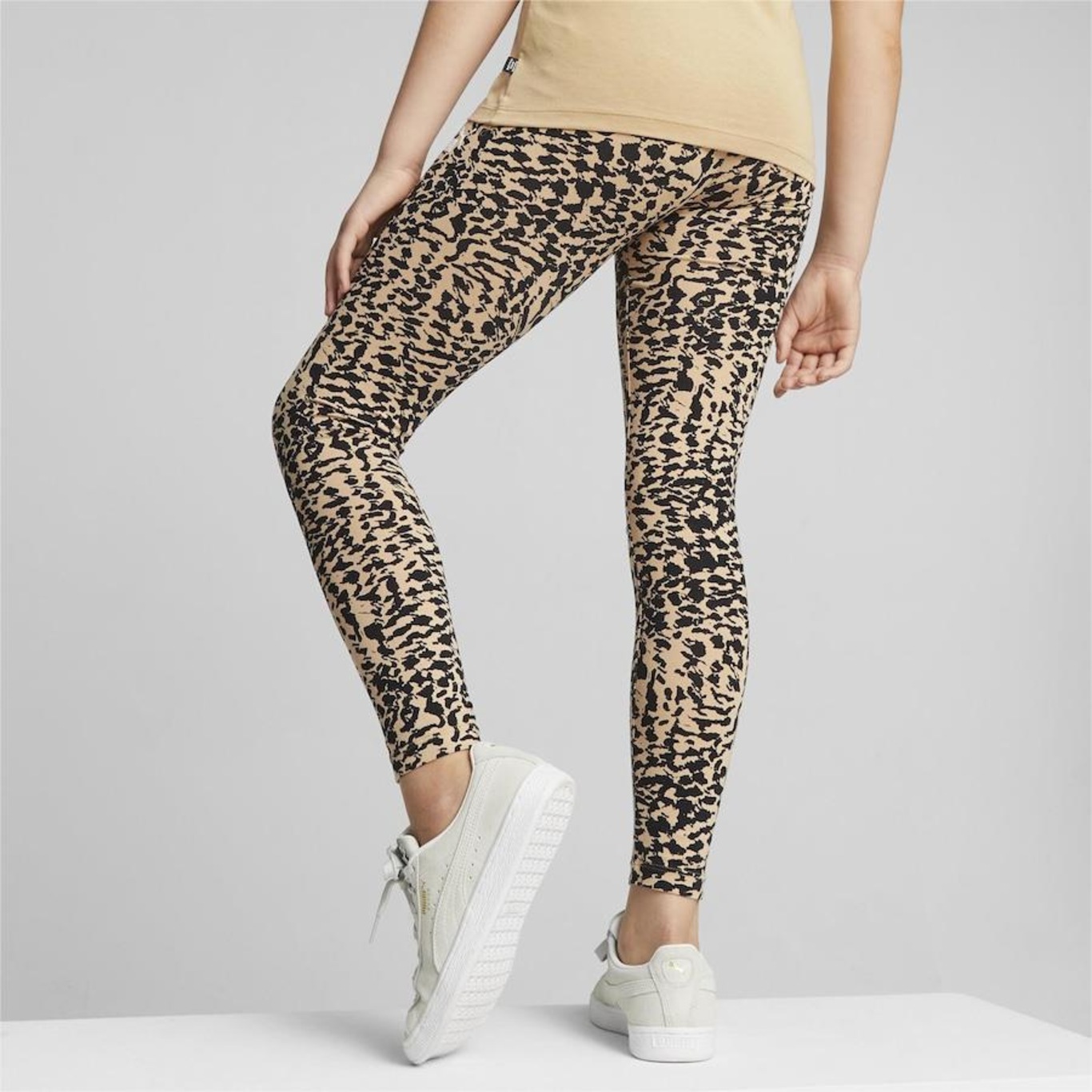 Calça Legging Puma Ess+ Animal - Infantil - Foto 5