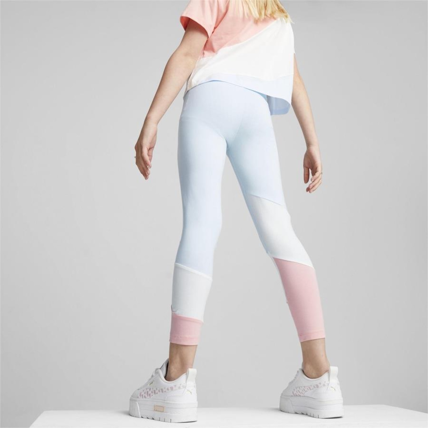 Calça Legging Puma Power - Infantil - Foto 5